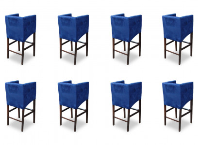 8x stool counter bar stool armchair chair stool bar counter design complete